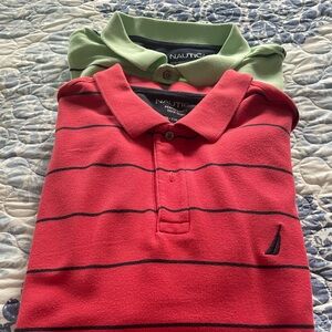 2 Nautica Deck Shirts
